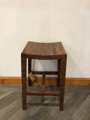 ANBU ACACIA COUNTER STOOL (AS1801) - RRP £195 (COLLECTION OR OPTIONAL DELIVERY)