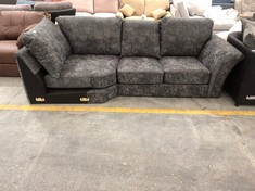 ARIEL LEFT HAND CORNER SOFA PART IN CHARCOAL (COLLECTION OR OPTIONAL DELIVERY)