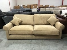 WILLIAM 3 SEATER SOFA IN SAND RRP- £1299 (COLLECTION OR OPTIONAL DELIVERY)