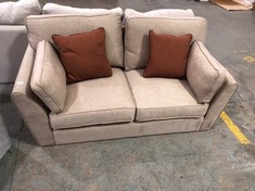 CANTRELL 2 SEATER SOFA IN BISCUIT RRP- £699 (COLLECTION OR OPTIONAL DELIVERY)