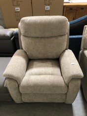 LA-Z-BOY WINCHESTER DARWIN MINK FABRIC RECLINER ARMCHAIR RRP- £849 (COLLECTION OR OPTIONAL DELIVERY)