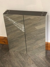 JOHN LEWIS MIRROR SIDE CABINET WITH DOUBLE DOOR (COLLECTION OR OPTIONAL DELIVERY)