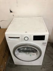 BOSCH FREESTANDING HEAT PUMP TUMBLE DRYER 8KG LOAD IN WHITE - MODEL NO-WTH8523GB/01 - RRP £499 (COLLECTION OR OPTIONAL DELIVERY)
