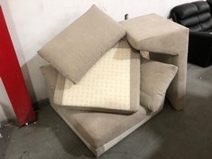 JOHN LEWIS BEIGE FABRIC CORNER SOFA PARTS (COLLECTION OR OPTIONAL DELIVERY)