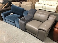 3 X ASSORTED LA-Z-BOY SOFA PARTS TO INCLUDE AUSTIN CALDA DARK GREY END SOFA MODULE PART (COLLECTION OR OPTIONAL DELIVERY)