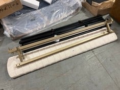 2 X ASSORTED BED PARTS TO INCLUDE MERCER BED SUPER KING LEG FRAME (COLLECTION OR OPTIONAL DELIVERY) (KERBSIDE PALLET DELIVERY)
