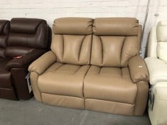 LA-Z-BOY GEORGINA 2 SEATER SOFA DOLCE TAUPE FAUX LEATHER RRP- £1,499 (COLLECTION OR OPTIONAL DELIVERY)