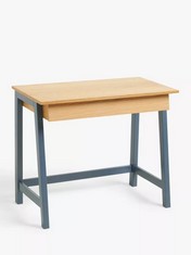 JOHN LEWIS CUTHBERT DESK IN BLUE STONE RRP- £199 (COLLECTION OR OPTIONAL DELIVERY)