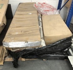 PALLET OF ASSORTED ITEMS TO INCLUDE MAMAS&PAPAS OXFORD DRESSER CHANGER PARTS (BOX 1/2) (COLLECTION OR OPTIONAL DELIVERY) (KERBSIDE PALLET DELIVERY)