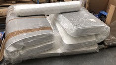 4 X ASSORTED MATTRESSES TO INCLUDE SPRING MATTRESS 135 X 190CM (COLLECTION OR OPTIONAL DELIVERY) (KERBSIDE PALLET DELIVERY)