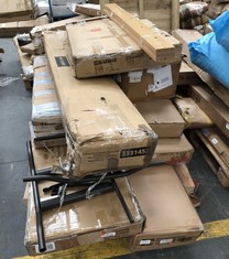 PALLET OF ASSORTED ITEMS TO INCLUDE HAVANA STORAGE BED IN GREY (BOX 2 OF 2) (COLLECTION OR OPTIONAL DELIVERY) (KERBSIDE PALLET DELIVERY)