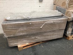 SLEEP FACTORYS LUXURY DIVAN BED SET (COLLECTION OR OPTIONAL DELIVERY) (KERBSIDE PALLET DELIVERY)