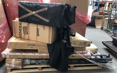 PALLET OF ASSORTED ITEMS TO INCLUDE LANCASTER 3+4 DRAWER CHEST (BOX 1 OF 2) (COLLECTION OR OPTIONAL DELIVERY) (KERBSIDE PALLET DELIVERY)