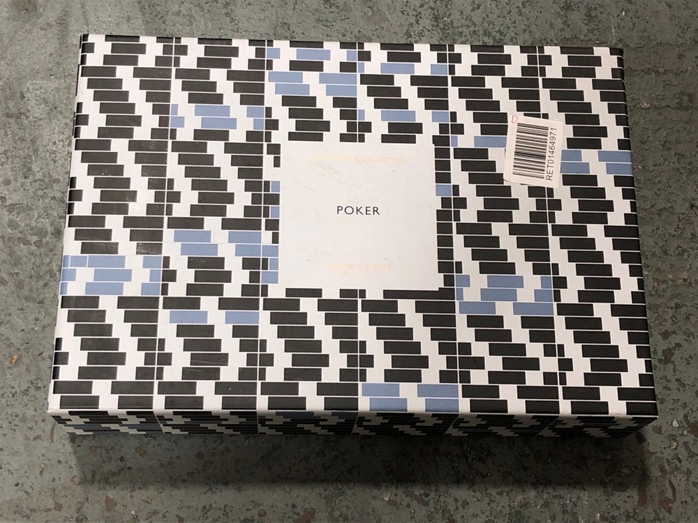 John Pye Auctions 4 X ASSORTED ITEMS TO INCLUDE JOHN LEWIS POKER