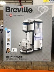 BREVILLE BRITA HOTCUP VARIABLE WATER DISPENSER (DELIVERY ONLY)