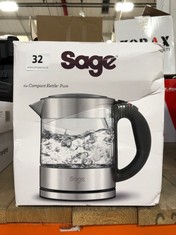 SAGE THE COMPACT KETTLE IN PURE (DELIVERY ONLY)