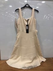 PHASE EIGHT ETHEL WOMEN'S DRESS - CREAM UK 10 RRP £149 (DELIVERY ONLY)