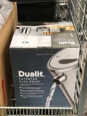 DUALIT ARCHITECT 1.5L KETTLE - POLISHED STEEL/GREY (DELIVERY ONLY)