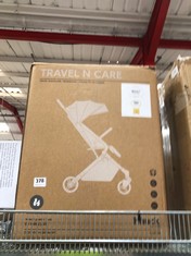 HAUCK TRAVEL N CARE - TRAVEL PUSHCHAIR - DARK OLIVE RRP £150 (DELIVERY ONLY)
