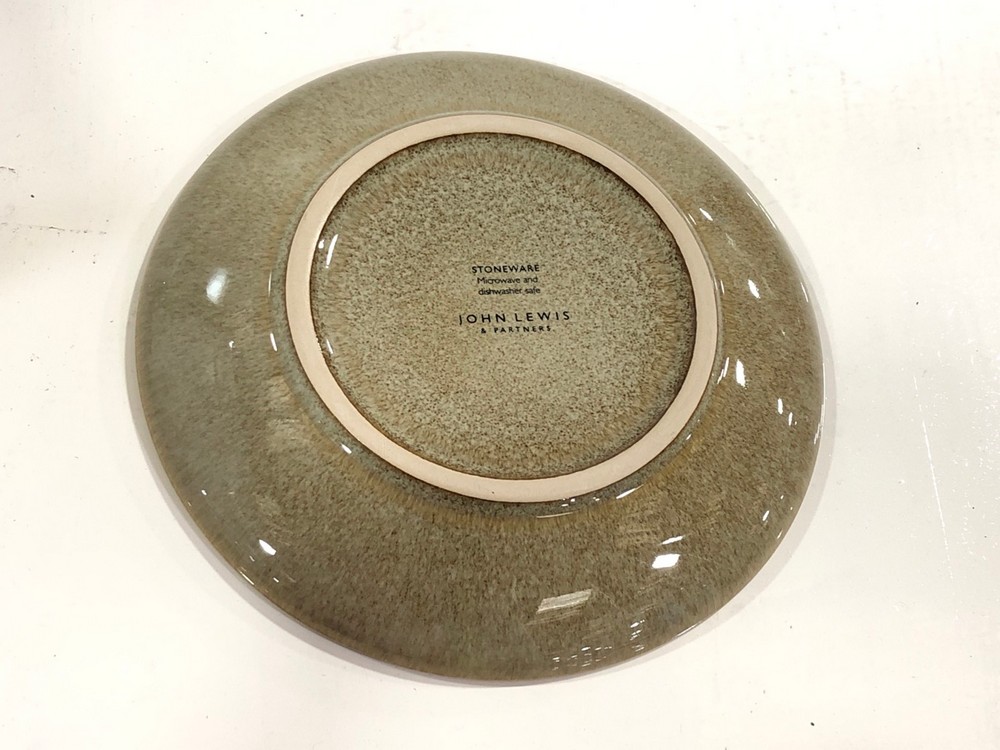 John Pye Auctions JOHN LEWIS FILED STONEWARE DINNER SET 12 PIECE TO