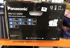 PANASONIC MICROWAVE OVEN IN WHITE - MODEL NO. NN-E27JWM - RRP £100 (DELIVERY ONLY)