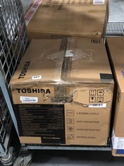 TOSHIBA MICROWAVE OVEN - MODEL NO. MM-MM20P(WH) (DELIVERY ONLY)