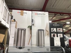 3 X ASSORTED BINS TO INCLUDE BRABANTIA NEWLCON PEDAL BIN 30L (DELIVERY ONLY)