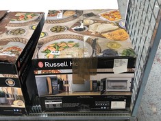 RUSSELL HOBBS SCANDI COMPACT DIGITAL MICROWAVE OVEN - MODEL NO. RHMD714G-MN - RRP £100 (DELIVERY ONLY)