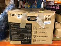 TOSHIBA 800W MICROWAVE OVEN ML-EM23P(SS) (DELIVERY ONLY)