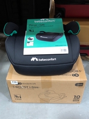 KINDERKRAFT I-BOOST I-SIZE CAR BOOSTER SEAT TO INCLUDE BEBECONFORT MANGA I-SAFE CAR BOOSTER SEAT (DELIVERY ONLY)
