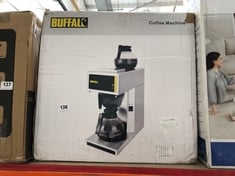 BUFFALO MANUAL FILL FILTER COFFEE MACHINE CT815 - RRP £159 (DELIVERY ONLY)