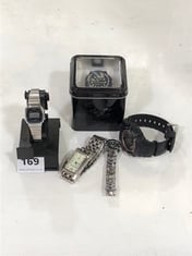 5 X ASSORTED ITEMS TO INCLUDE CASIO G-SHOCK BLACK/ROSE GOLD WATCH (DELIVERY ONLY)