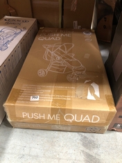 RED KITE PUSH ME QUAD STROLLER (DELIVERY ONLY)