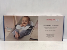 BABYBJORN BOUNCER BALANCE SOFT BABY BOUNCER - RRP £185 (DELIVERY ONLY)