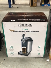 STATESMAN 5L CHILLED DRAUGHT BEER DISPENSER - RRP £138 (DELIVERY ONLY)
