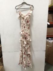 X20 WOMEN’S ASSORTED CLOTHING SIZE SMALL TO INCLUDE FLOWERED DRESS . (DELIVERY ONLY)
