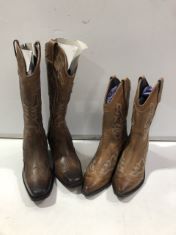 X6 WOMEN’S COWBOY BOOTS . (DELIVERY ONLY)
