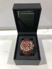 1 X GAMAGES EXHIBITION RACER ROSE WATCH . (DELIVERY ONLY)