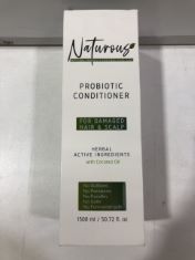 16 X NATUROUS PROBIOTIC CONDITIONER 1500ML. (DELIVERY ONLY)