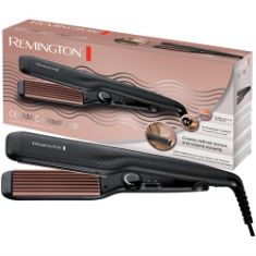 3 X REMINGTON S 3580 CERAMIC CRIMP FOR HAIR. (DELIVERY ONLY)