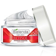 QTY OF ITEMS TO INLCUDE BOX OF ASSORTED BEAUTY ITEMS TO INCLUDE BIELENDA NEURO RETINOL - LIFTING FACE CREAM - LIFTS AND TIGHTENS THE SKIN SMOOTHS FIXED WRINKLES - LIGHTENS DISCOLORATIONS - NEURO RETI