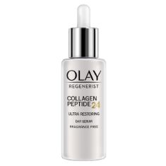 QUANTITY OF ASSORTED ITEMS TO INCLUDE OLAY REGENERIST COLLAGEN PEPTIDE 24 DAY SERUM WITHOUT FRAGRANCE, REVEAL STRONG & GLOWING SKIN IN 14 DAYS. (DELIVERY ONLY)