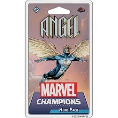 20 X FANTASY FLIGHT GAMES | MARVEL CHAMPIONS: ANGEL HERO PACK | MINIATURES CARD GAME | AGES 14+ | 1-4 PLAYERS | 30 MINUTES PLAYING TIME. (DELIVERY ONLY)