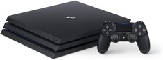 SONY PS4 PRO 1TB WITH 2 PS4 CONTROLLERS CONSOLE (ORIGINAL RRP - £250.00) IN BLACK AND CAMO GREEN. (UNIT ONLY) [JPTC67774]