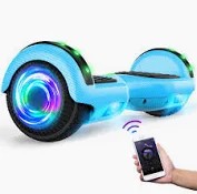 SISIGAD HY-A02B HOVERBOARD IN BLUE. (UNIT ONLY) [JPTC67660]
