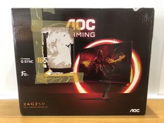 AOC 23.8 INCH IPS WIDE VIEW GAMING MONITOR . (WITH BOX) [JPTC67014]