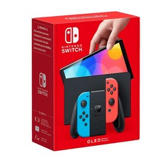 NINTENDO SWITCH OLED GAMES CONSOLE (ORIGINAL RRP - £272.00). (WITH BOX) [JPTC67892]