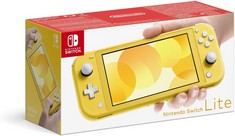 NINTENDO SWITCH LIGHT GAMES CONSOLE (ORIGINAL RRP - £198.00) IN YELLOW. (WITH BOX) [JPTC67845]