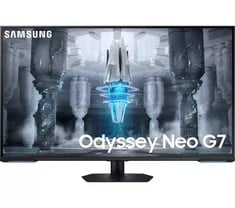 SAMSUNG ODYSSEY NEO G7 43INCH GAMING ACCESSORY (ORIGINAL RRP - £900.00) IN BLACK. (WITH BOX) [JPTC67697] (COLLECTION OR OPTIONAL DELIVERY)