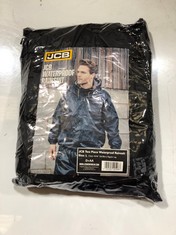 APPROX 7 X ASSORTED WORKWEAR TO INCLUDE JCB WATERPROOF RAINSUIT BLACK SIZE L (DELIVERY ONLY)